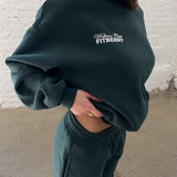 WELLNESS CLUB OVERSIZED CREWNECK