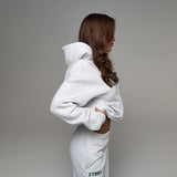 DROP 18TH JAN - SPORT & LEISURE OVERSIZED ZIP HOODIE