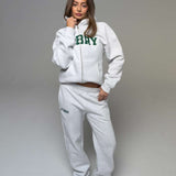 DROP 18TH JAN - SPORT & LEISURE OVERSIZED ZIP HOODIE