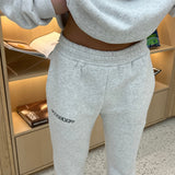 PLUSHIE FLARED JOGGERS