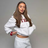 DROP 18TH JAN - SPORT & LEISURE OVERSIZED ZIP HOODIE