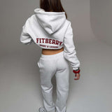 DROP 18TH JAN - SPORT & LEISURE OVERSIZED ZIP HOODIE