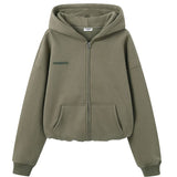 SIGNATURE OVERSIZED ZIP HOODIE