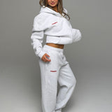 SIGNATURE OVERSIZED ZIP HOODIE