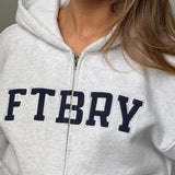 OFF DUTY OVERSIZED ZIP HOODIE