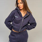 SIGNATURE OVERSIZED ZIP HOODIE