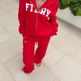 SÒL EDIT OVERSIZED ZIP HOODIE