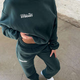 WELLNESS CLUB OVERSIZED CREWNECK