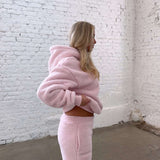 SNOW BUNNY OVERSIZED HOODIE