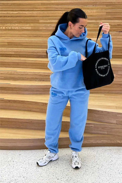 Oversized Joggers Blueberry Blue Fitberry Sports Club