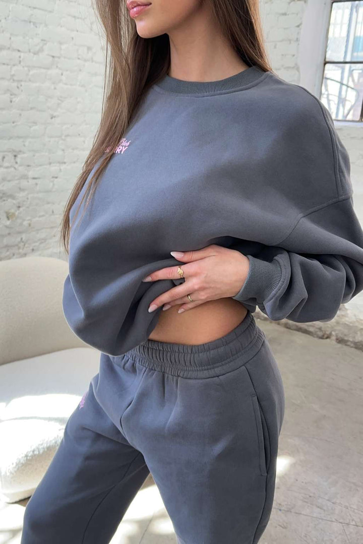SOLD OUT - WELLNESS CLUB OVERSIZED CREWNECK