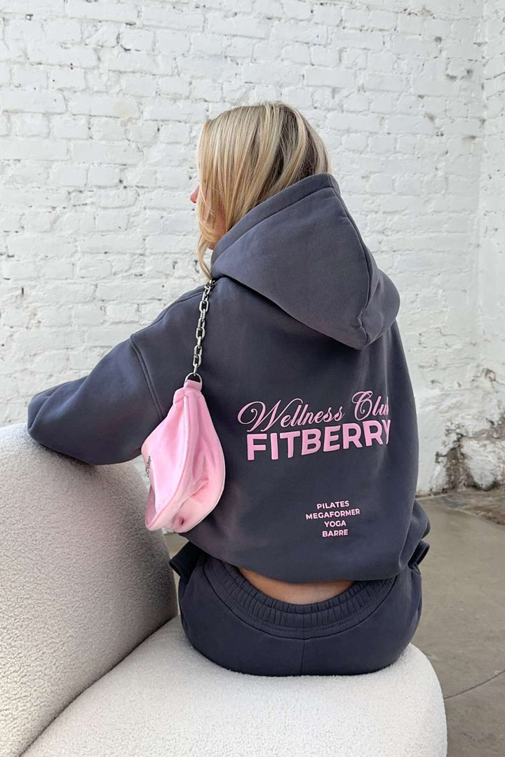 SOLD OUT - WELLNESS CLUB OVERSIZED HOODIE