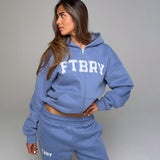 OFF DUTY OVERSIZED ZIP HOODIE