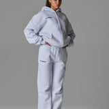 SPORTS STUDIO OVERSIZED ZIP HOODIE