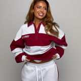 OVERSIZED RUGBY SWEATSHIRT