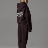 SPORTS STUDIO OVERSIZED ZIP HOODIE