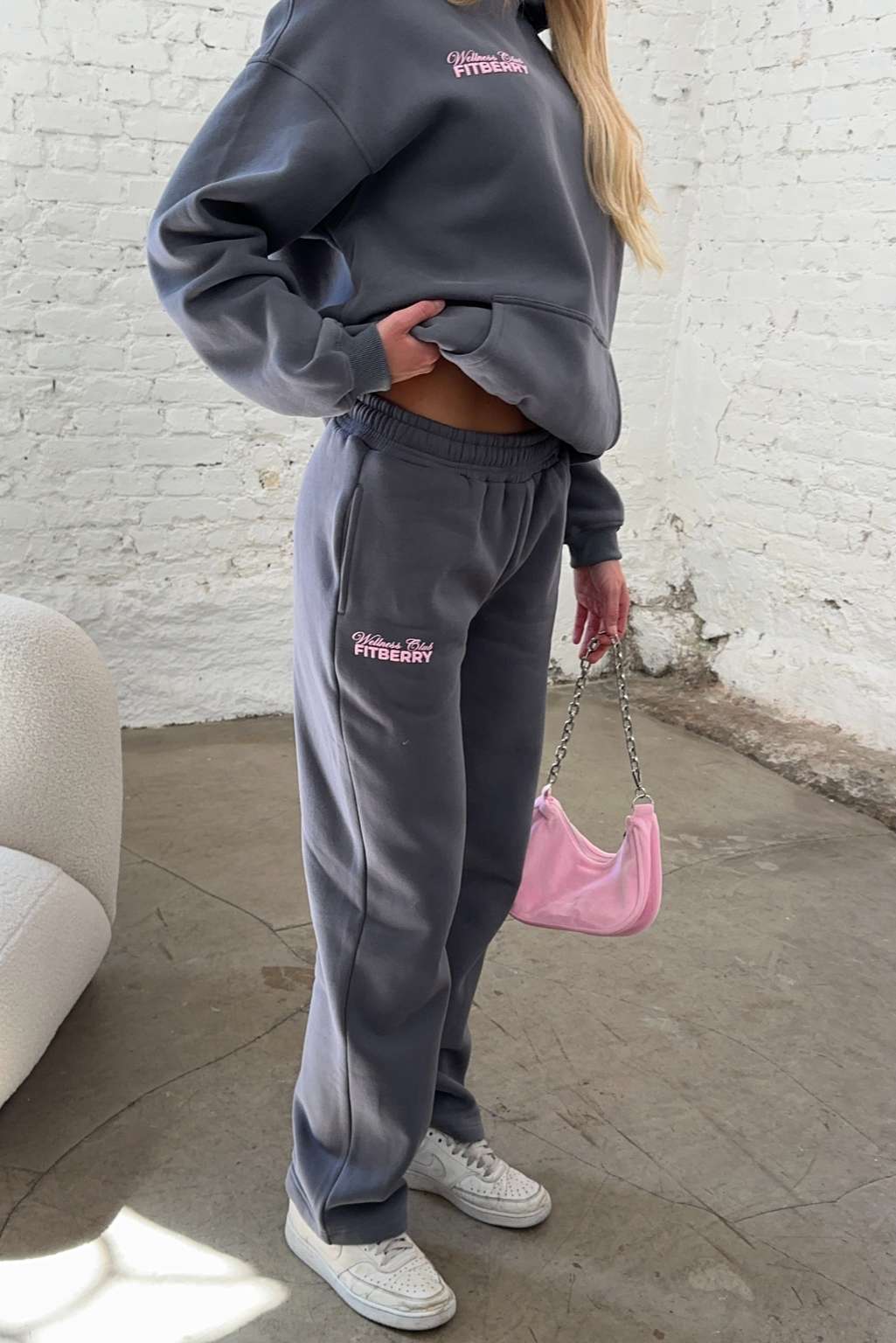 SOLD OUT - WELLNESS CLUB STRAIGHT LEG JOGGERS