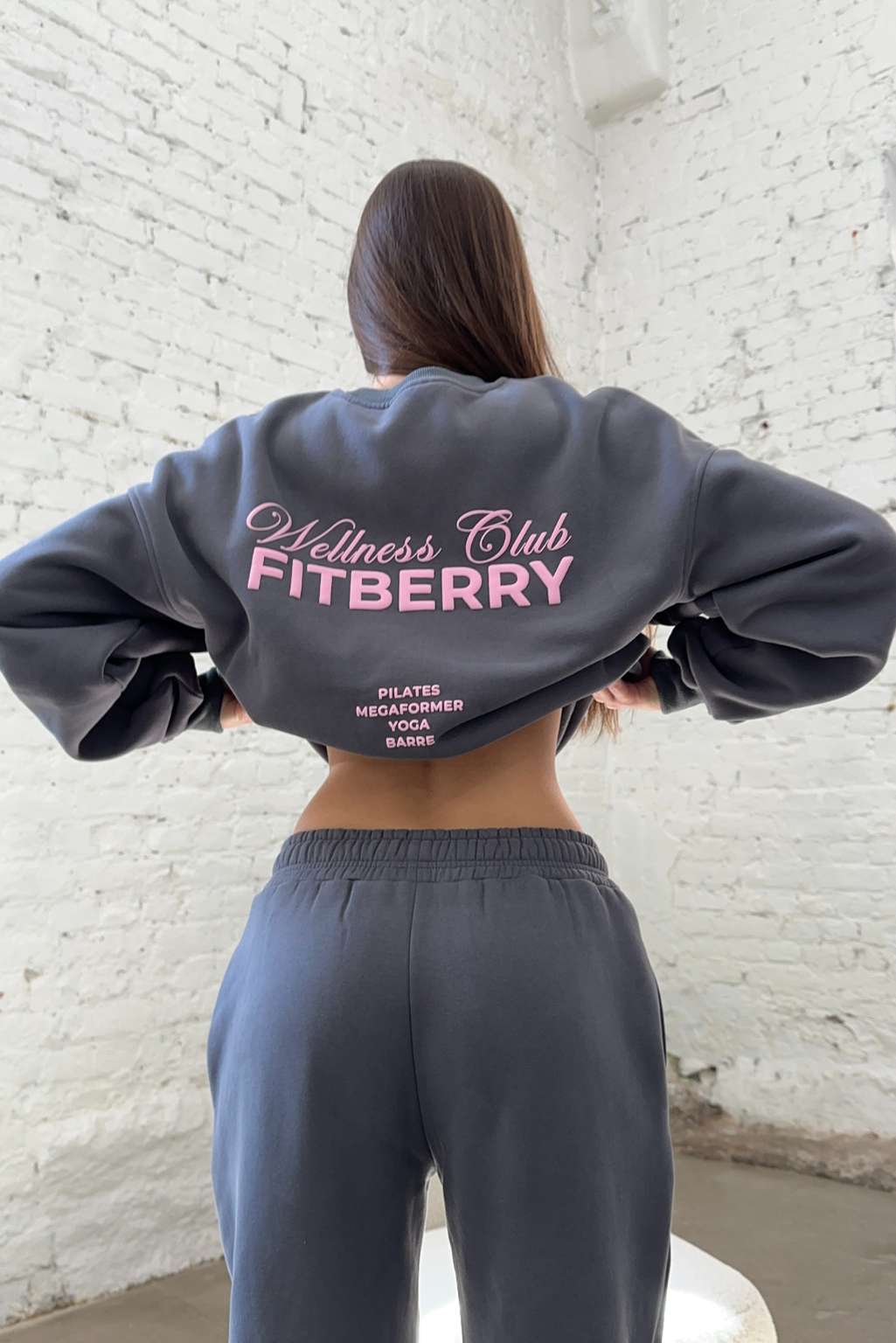 SOLD OUT - WELLNESS CLUB OVERSIZED CREWNECK