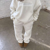 SNOW BUNNY FLARED JOGGERS