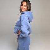 OFF DUTY OVERSIZED ZIP HOODIE