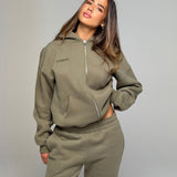 SIGNATURE OVERSIZED ZIP HOODIE