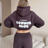 LOUNGE CLUB OVERSIZED HOODIE
