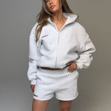 SIGNATURE OVERSIZED ZIP HOODIE
